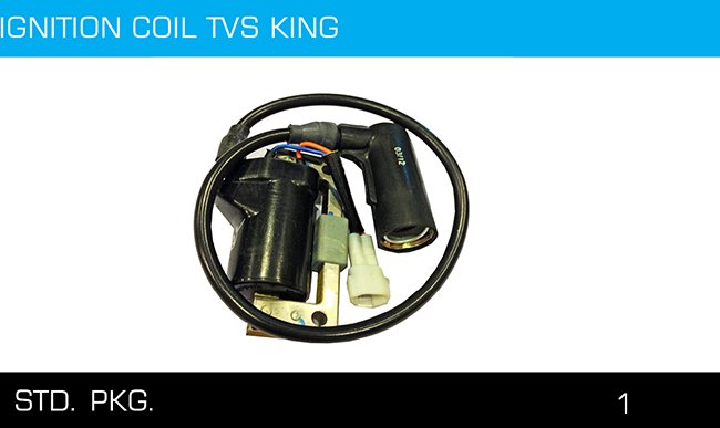 IGNITION COIL TVS KING IGNITION COIL TVS KING